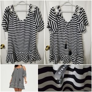 Torrid Cold Shoulder Swim Cover up Size 0